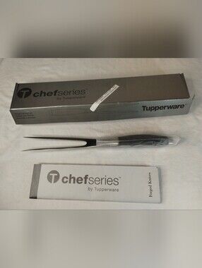 Tupperware Chef Series Carving Fork NEW RETIRED STOCK
